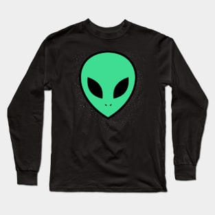 Retro Alien - The oldtimer extraterrestrial Long Sleeve T-Shirt